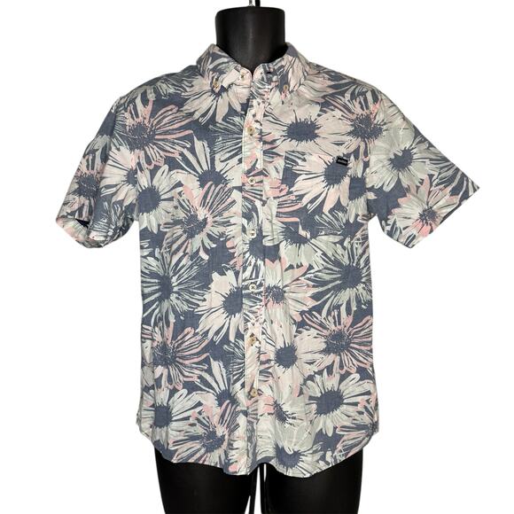 NWOT Chubbies Floral Button Up Friday Shirt Size S - Picture 1 of 5